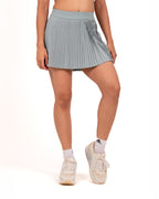 Eucalyptus Green FORMA Micro Pleated Skirt