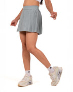 Eucalyptus Green FORMA Micro Pleated Skirt