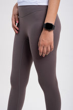 Mink Grey FINO High-Rise Leggings