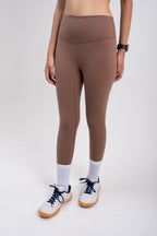 Desert Taupe FINO High-Rise Leggings