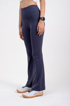 Slate Blue SWAY High-Rise Flared Leggings