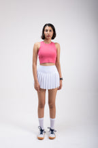 White EVERYWEAR Pleated Skirt