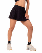 Black FORMA Micro Pleated Skirt
