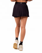 Black FORMA Micro Pleated Skirt