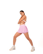 Lilac FORMA Micro Pleated Skirt