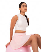 Cherry Blossom FORMA Micro Pleated Skirt