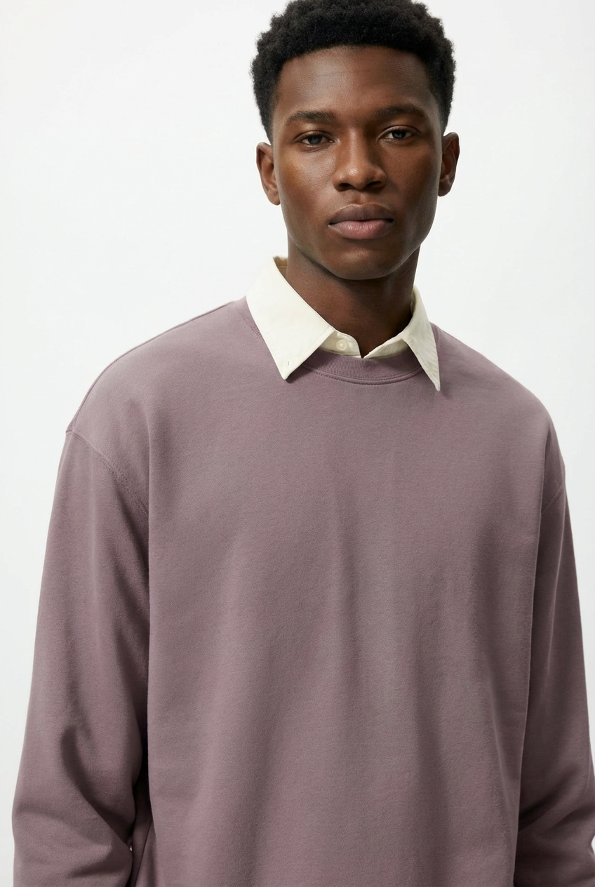 Thistle French Terry Oversized Sweatshirt