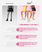 Raspberry FORMA Micro Pleated Skirt